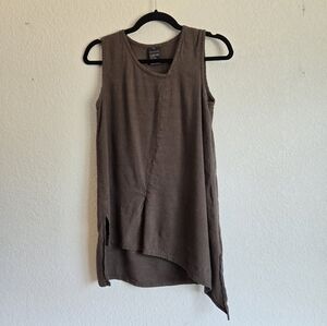 Kaliyana‎ Small Lagenlook Longline Tunic Tank Top
